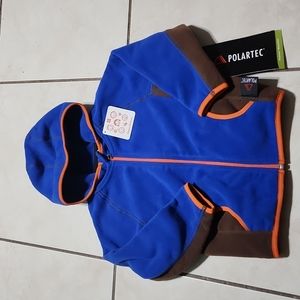 Hanna Andersson Polartec Fleece Hoodie size 100 or US 4